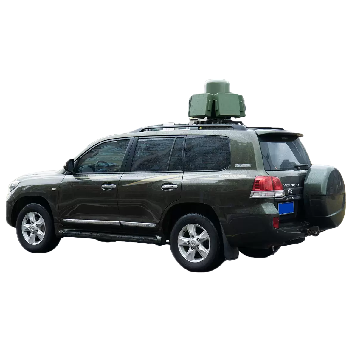 Equipo de detección e interferencia de drones montado en vehículo DR100-AB