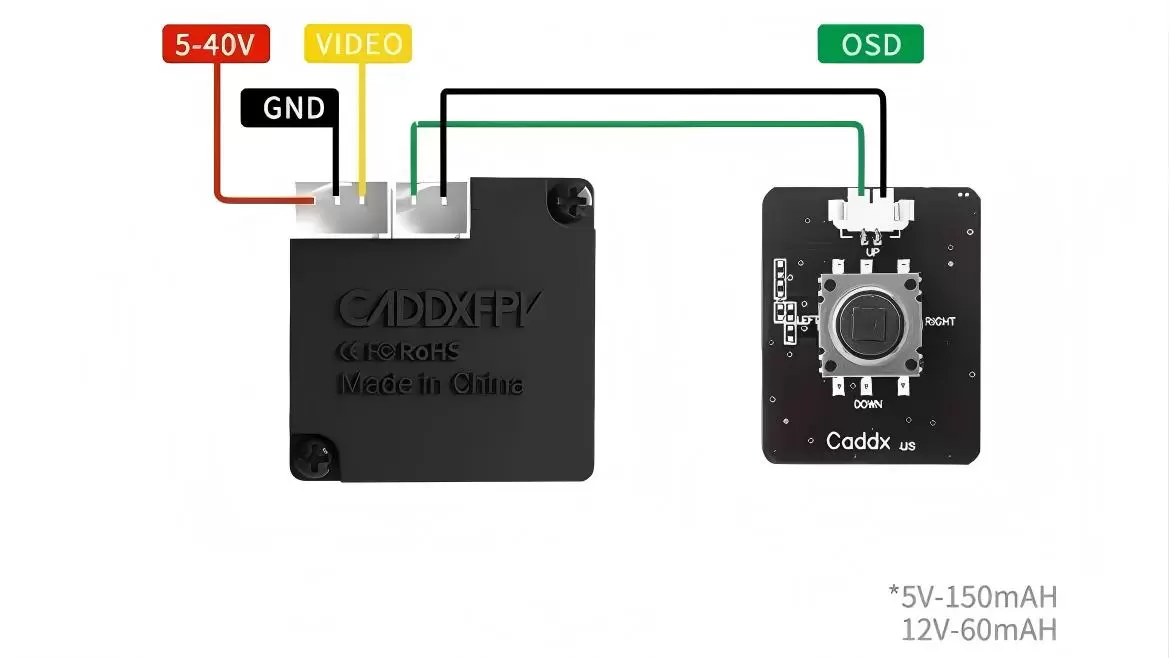 C&aacute;mara de visi&oacute;n nocturna Caddx 2