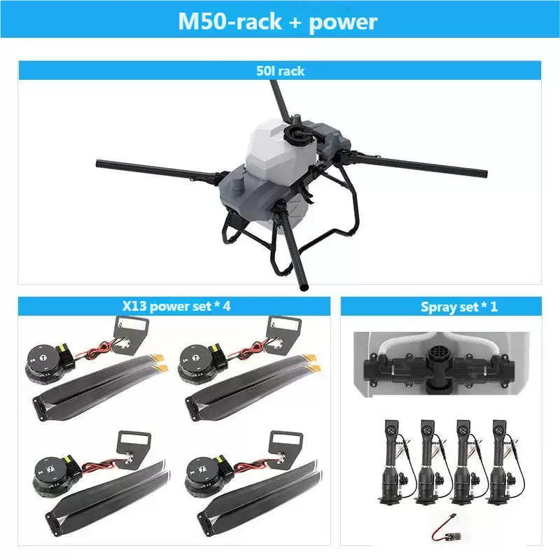 UAV de protección de cultivos agrícolas M50