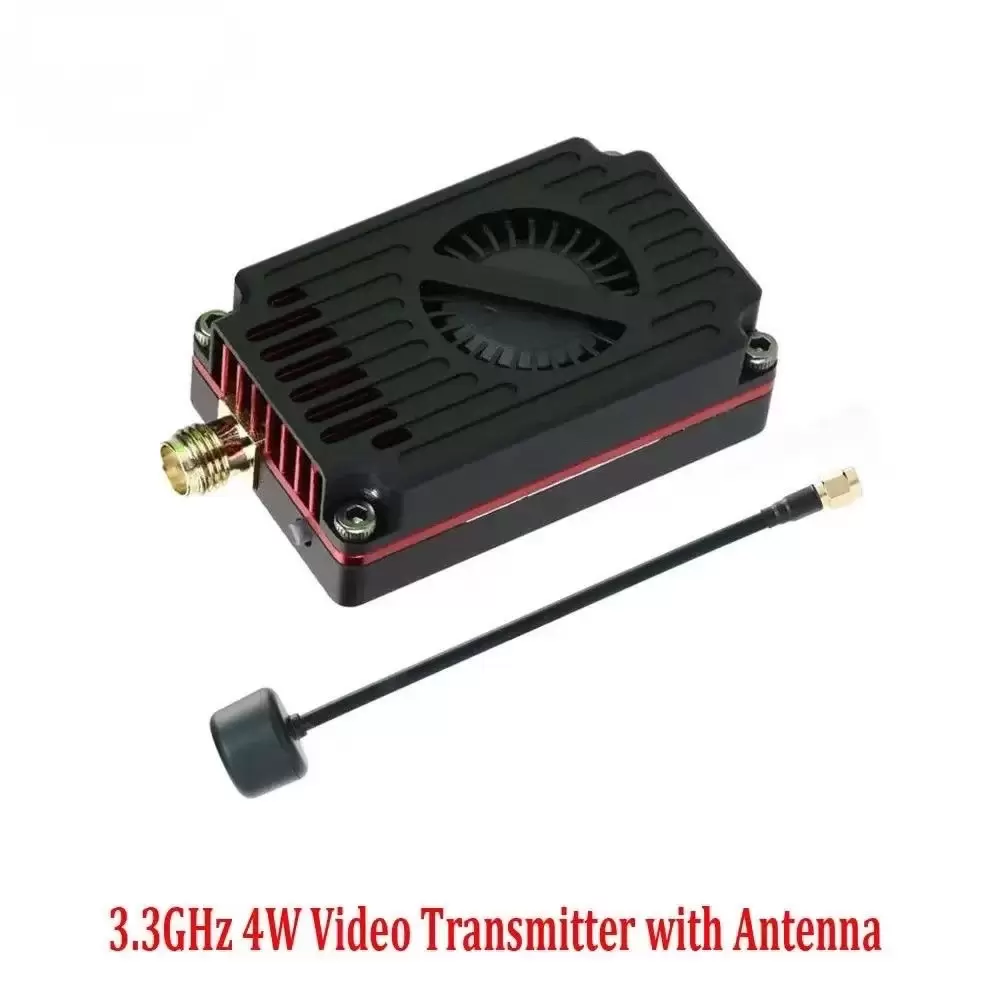 Conjunto transmisor de transmisi&oacute;n de video de 3,3 GHz y 4 W